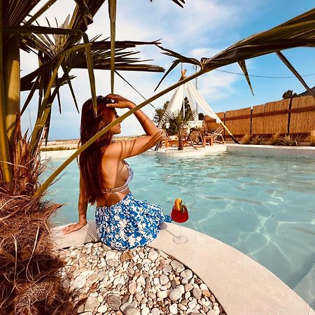 Amo Golden Suites Chrysi Ammoudia Dış mekan fotoğraf
