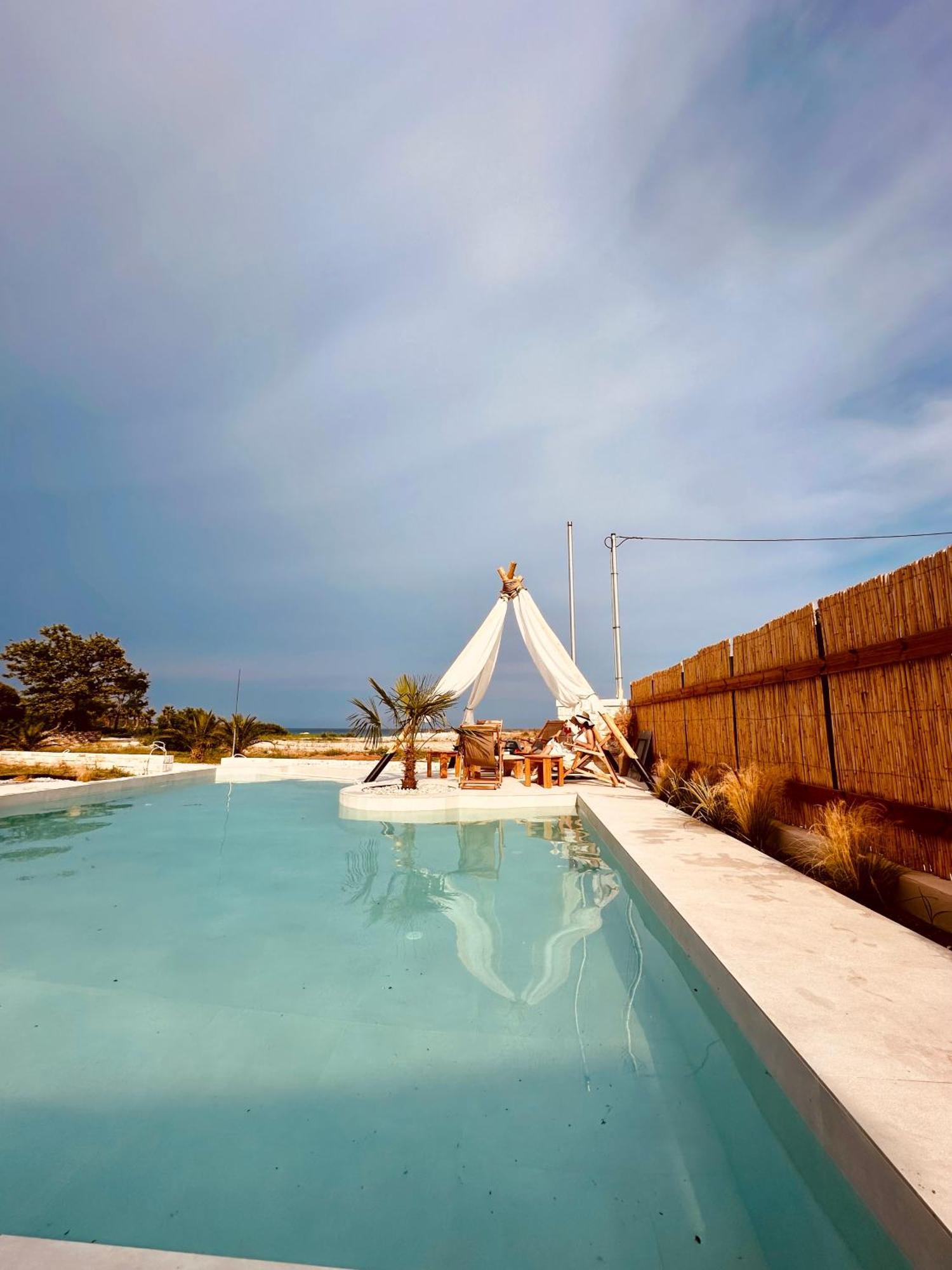 Amo Golden Suites Chrysi Ammoudia Dış mekan fotoğraf