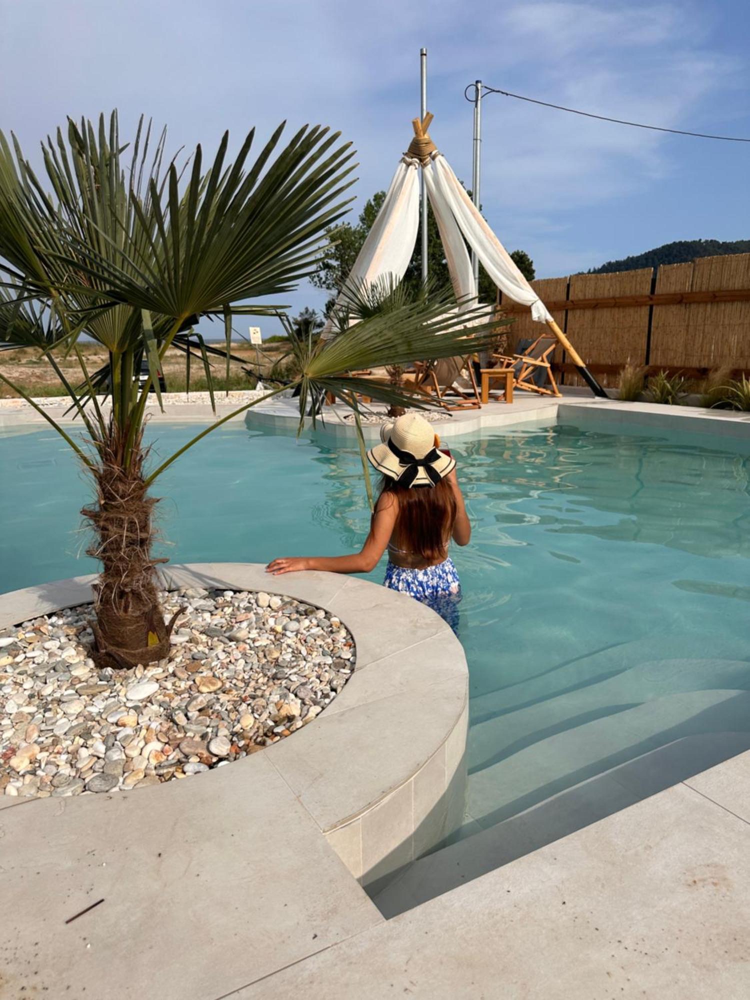 Amo Golden Suites Chrysi Ammoudia Dış mekan fotoğraf
